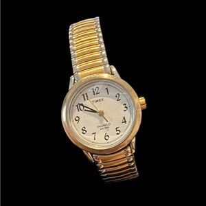 Timex Two-Tone Gold and Silver Watch
